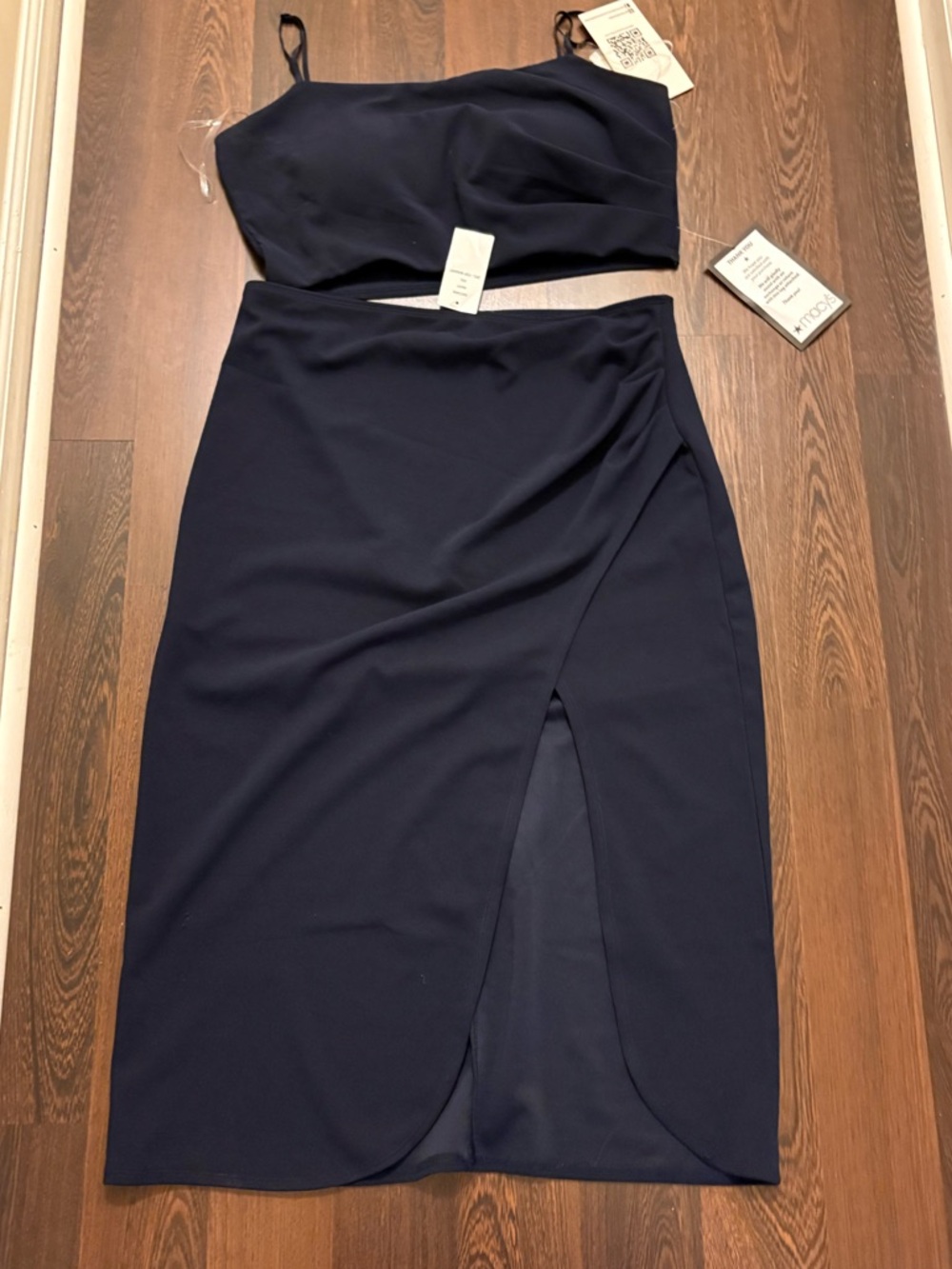 2piece bodycon skirt Size2x (Cart B-108)